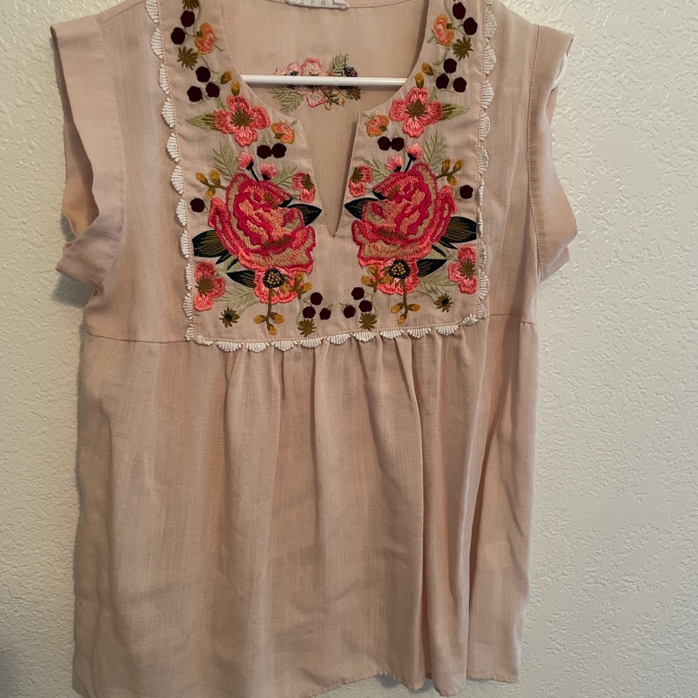 THML embroidered top